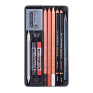 Estojo Metálico Esboço Gioconda 11 Itens - Koh-i-noor - 8890