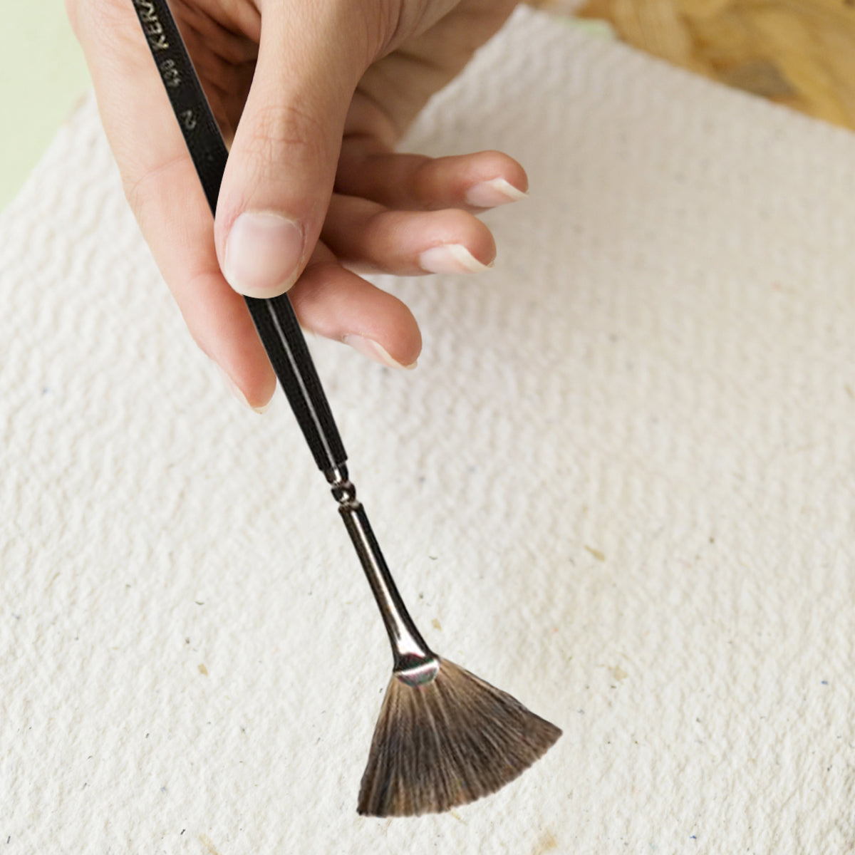 Pincél Artístico Leque Texugo Keramik 430-02