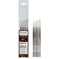 Kit Pincel da Vinci Colineo Miniaturas 4054 - Série 5522 Nº -3, -5, 0, 1 e 2