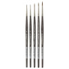Kit Pincel da Vinci Colineo Miniaturas 4054 - Série 5522 Nº -3, -5, 0, 1 e 2