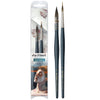 Kit Pincel da Vinci Rabi Alieva com 2 Unidades - Amarradinho Mix-b Nº 2 e Liner Nº 6