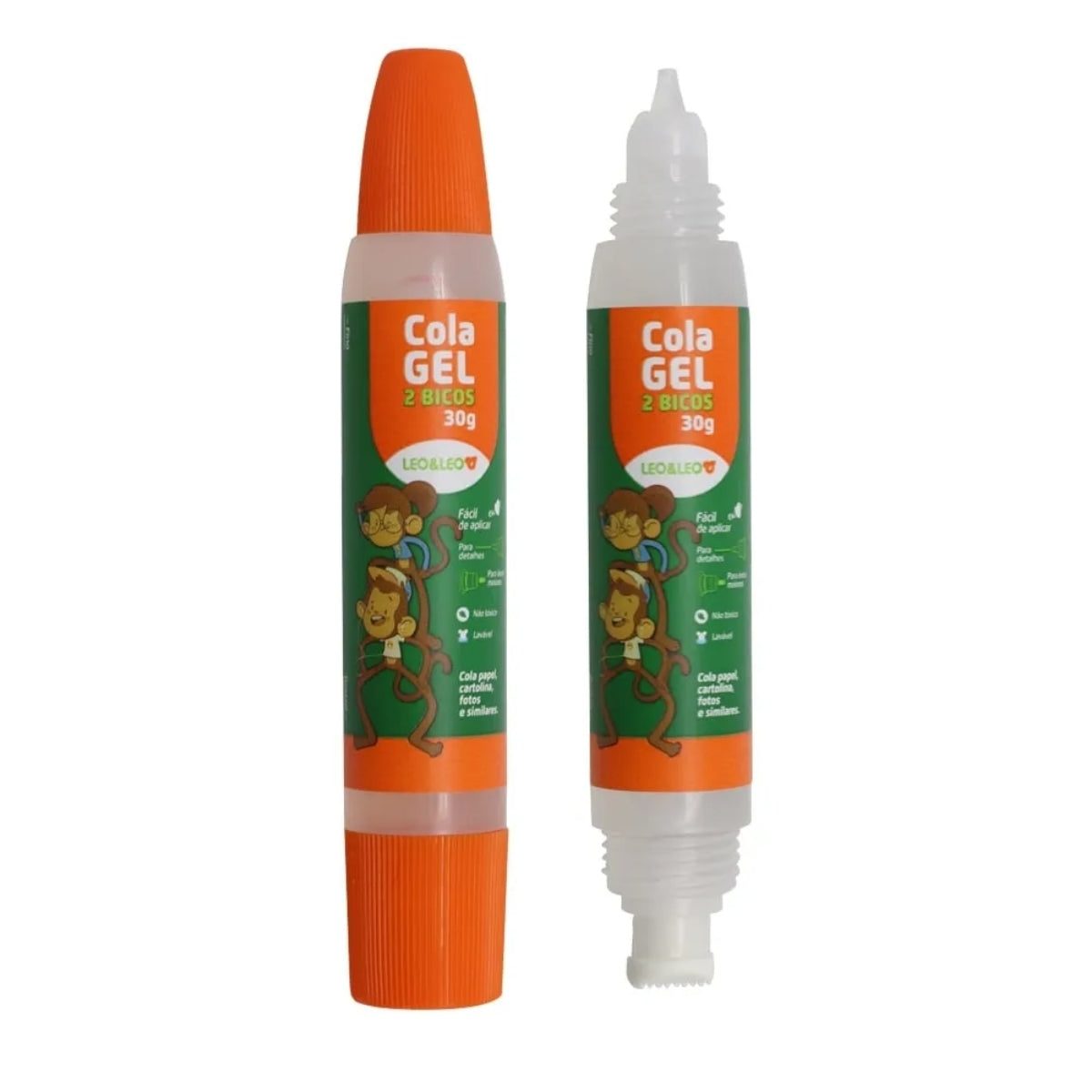 Cola Gel 2 Bicos 30gr - Leo & Leo 72610