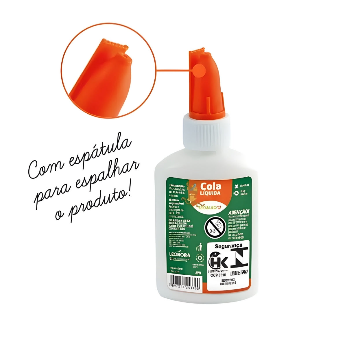 Cola Branca Escolar 90gr - Leo & Leo 4371