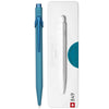 Caneta Esferográfica 849 Caran D'ache Claim Your Style com Estojo de Lata  - Ice Blue