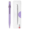 Caneta Esferográfica 849 Caran D'ache Claim Your Style com Estojo de Lata  - Violet