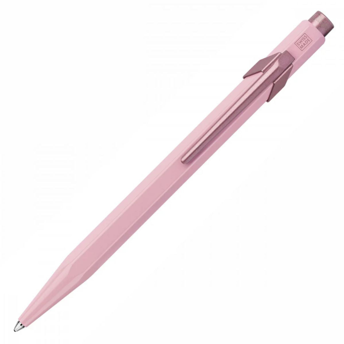 Caneta Esferográfica 849 Caran D'ache Claim Your Style com Estojo de Lata  - Quartz Pink