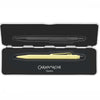 Caneta Esferográfica 849 Caran D'ache Claim Your Style com Estojo de Lata  - Frozen Lemon