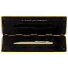 Caneta Esferográfica 849 Caran D'ache Sparkle Gold com Estojo de Lata