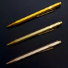Caneta Esferográfica 849 Caran D'ache Sparkle Gold com Estojo de Lata