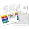 Cartões Postais Caran D'ache Rainbow para Colorir