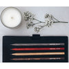 Kit Lápis Grafite Caran D'ache Les Crayons Hb Aromatizada com 4 Unidades