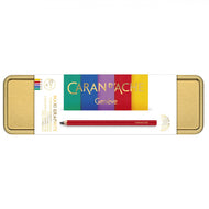 Estojo Lápis Graphite Caran D'ache Maxi Rainbow Hb com 5 Unidades