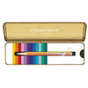 Caneta Esferográfica 849 Caran D'ache Warm Rainbow com Estojo de Lata