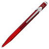 Caneta Esferográfica 849 Caran D'ache Wonder Forest Red com Estojo de Lata