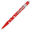Caneta Esferográfica 849 Caran D'ache Popline com Estojo de Lata Totally Swiss