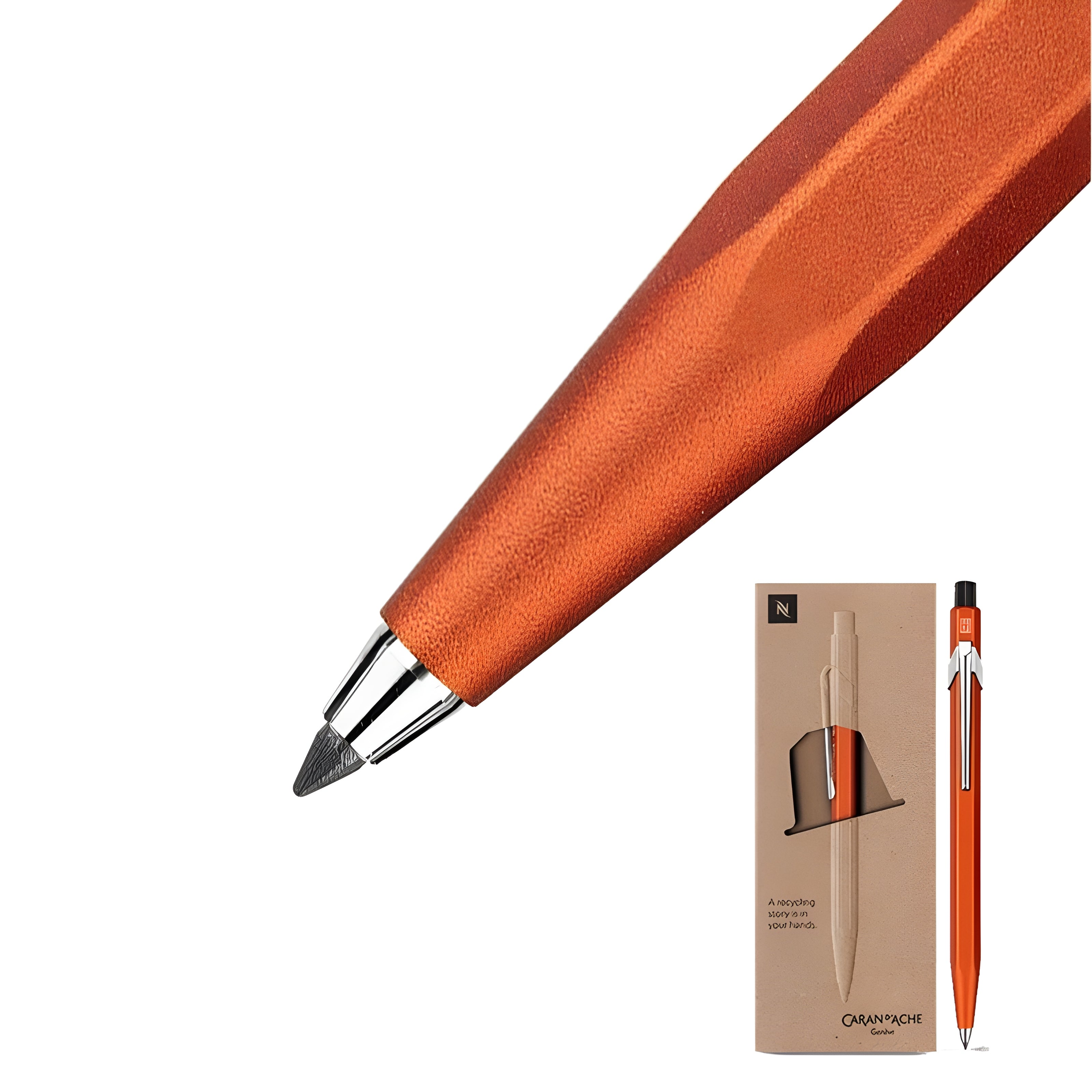 Lapiseira Caran D'ache Fixpencil Nespresso Ochre 2.0Mm