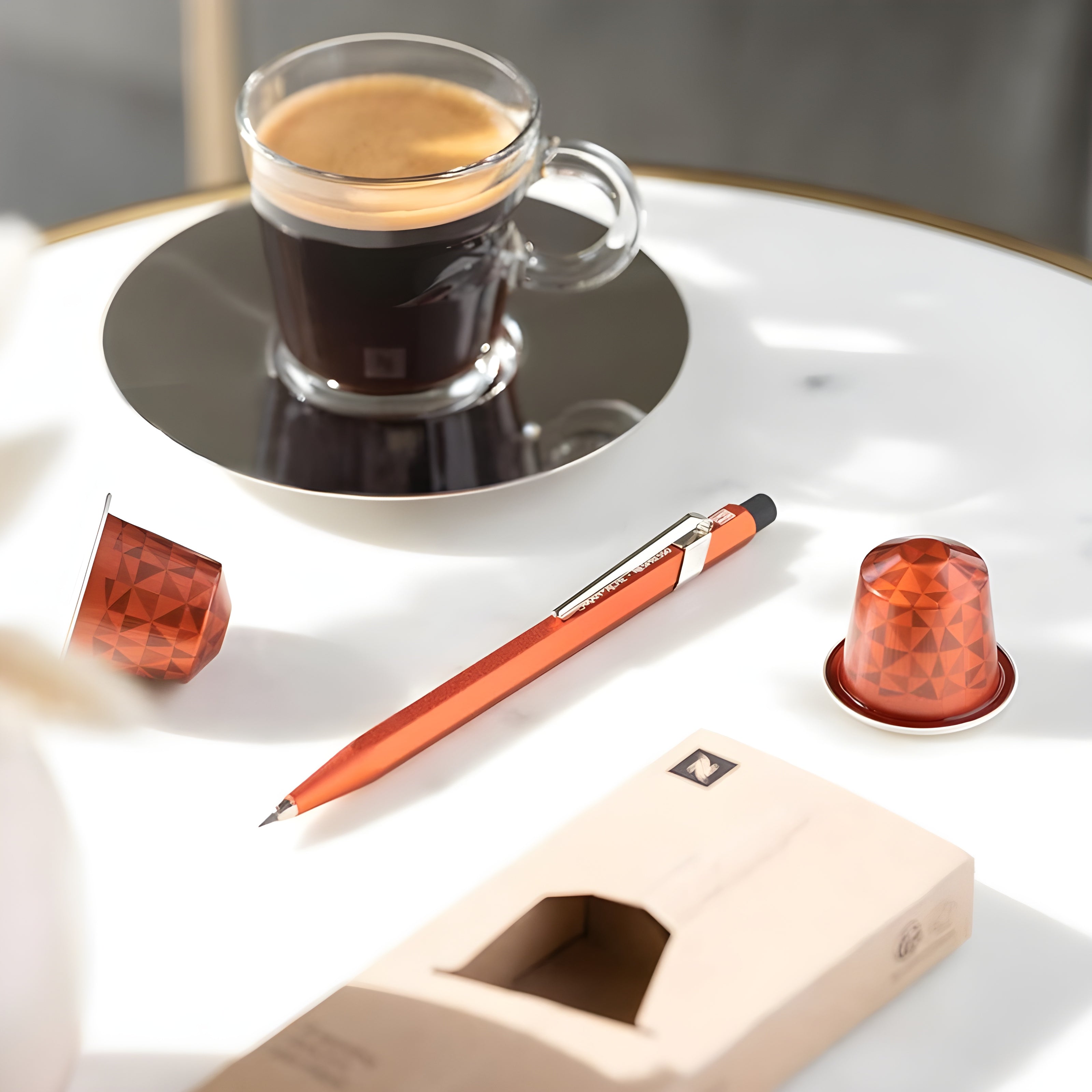 Lapiseira Caran D'ache Fixpencil Nespresso Ochre 2.0Mm