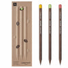 Estojo Lápis de Cor Nespresso Caran D'ache Swiss Wood com 3 Cores