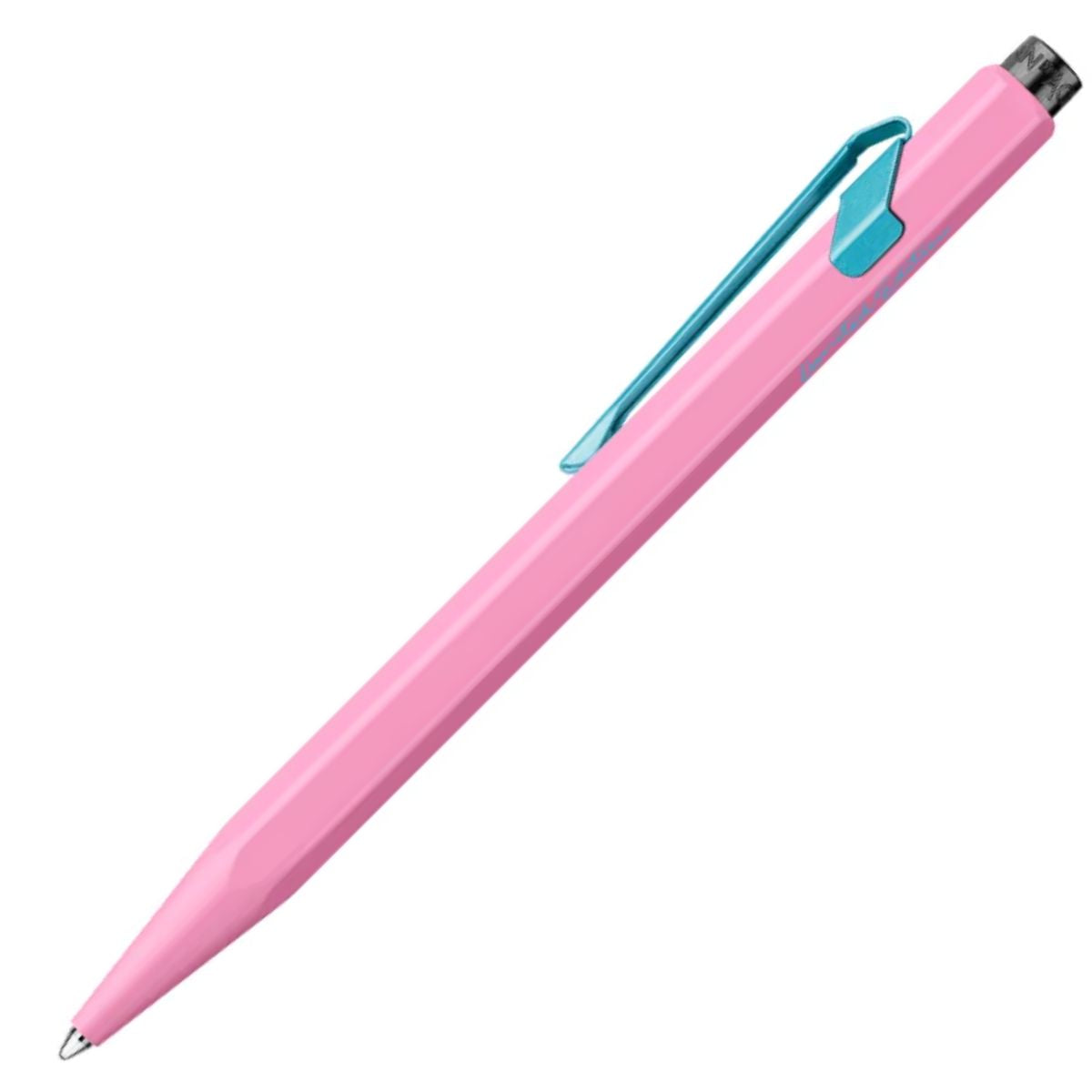 Caneta Esferográfica 849 Caran D'ache Claim Your Style com Estojo de Lata  - Rosa Hibisco