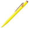 Caneta Esferográfica 849 Caran D'ache Claim Your Style com Estojo de Lata - Amarelo Canario