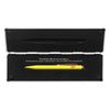 Caneta Esferográfica 849 Caran D'ache Claim Your Style com Estojo de Lata - Amarelo Canario
