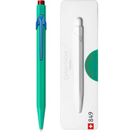 Caneta Esferográfica 849 Caran D'ache Claim Your Style com Estojo de Lata  - Verde Veronese