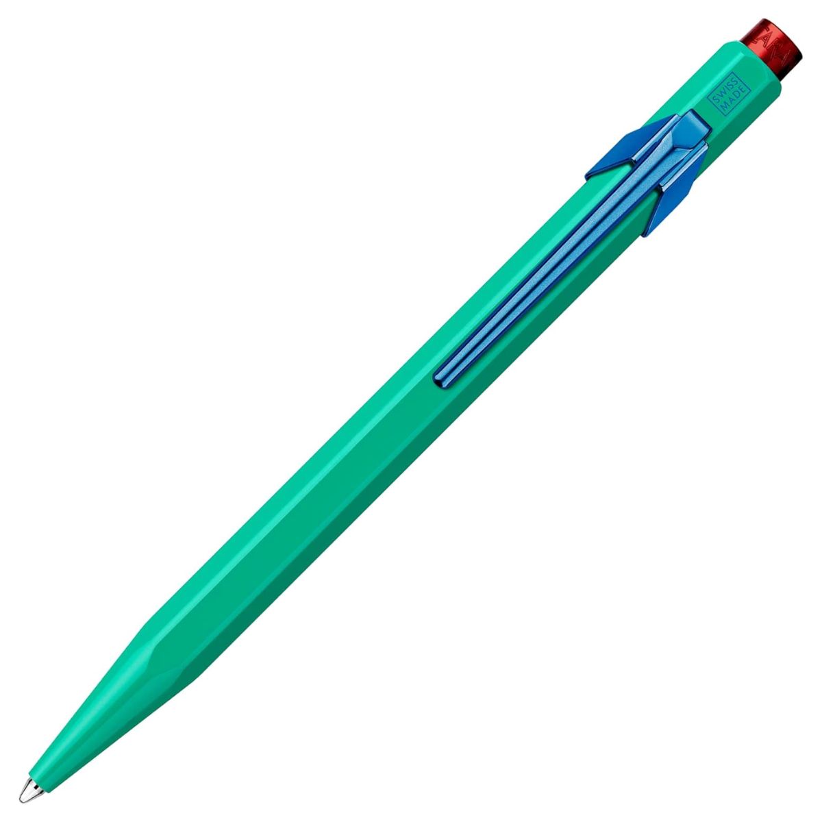 Caneta Esferográfica 849 Caran D'ache Claim Your Style com Estojo de Lata  - Verde Veronese