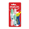 Borracha Ponteira Ton Pastel - Molin