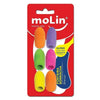 Borracha Ponteira Ton Neon - Molin