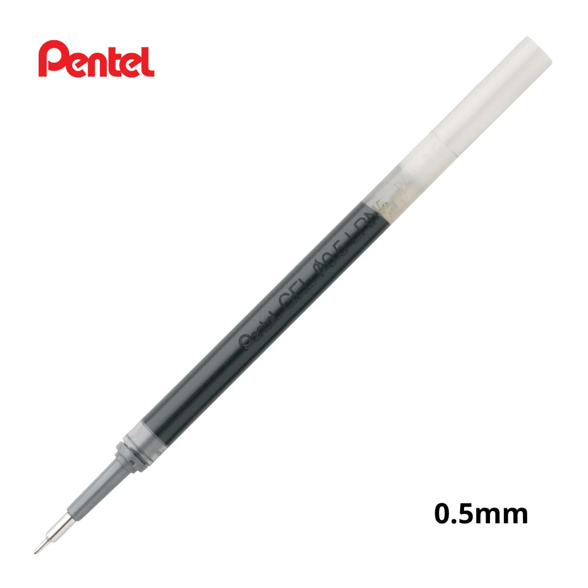 Refil Energel 0,5mm Preto - Pentel