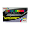 Estojo Giz Pastel Oleoso Phn Pentel 6 Cores Metálica /6 Cores Fluorescente