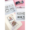 Kit Carimbos Data 1 Scrapbook Planner - Lilipop