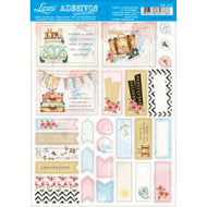Adesivo com Recorte Coleção Kit Viagem 15x19cm para Artesanato e Scrapbook Adl-015 - Litoarte