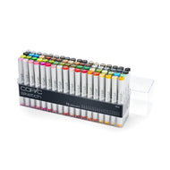 Estojo Marcador Copic Sketch Ponta Dupla Mod.C com 72 Cores