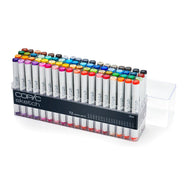 Estojo Marcador Copic Sketch Ponta Dupla Mod.A com 72 Cores