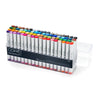 Estojo Marcador Copic Sketch Ponta Dupla Mod.A com 72 Cores