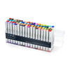 Estojo Marcador Copic Sketch Ponta Dupla Mod.D com 72 Cores