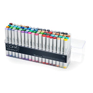 Estojo Marcador Copic Sketch Ponta Dupla Mod.B com 72 Cores