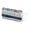 Estojo Marcador Copic Sketch Ponta Dupla Mod.B com 72 Cores