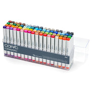 Estojo Marcador Copic Classic Ponta Dupla Mod.A com 72 Cores