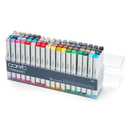 Estojo Marcador Copic Classic Ponta Dupla Mod.B com 72 Cores