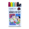 Estojo Marcador Copic Ciao Ponta Dupla Monica com 5 Cores + Multiliner