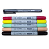 Estojo Marcador Copic Ciao Ponta Dupla Monica com 5 Cores + Multiliner