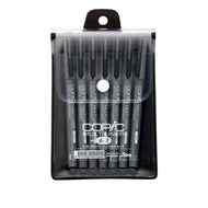 Estojo Caneta Copic Multiliner Black A2 com 7 Pontas