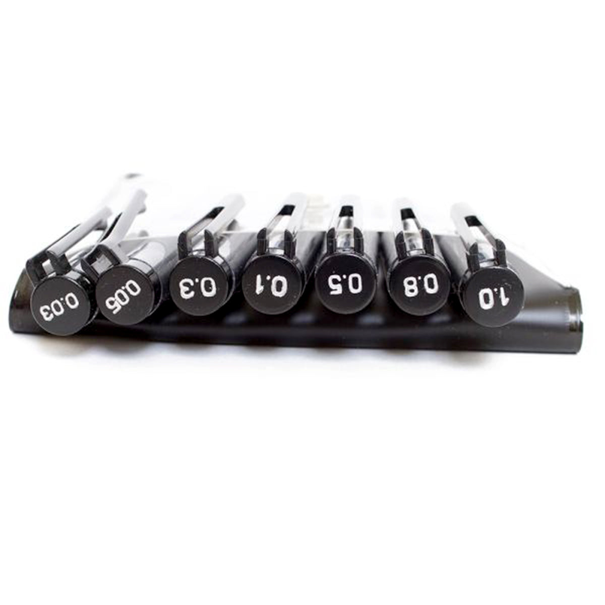 Estojo Caneta Copic Multiliner Black A2 com 7 Pontas