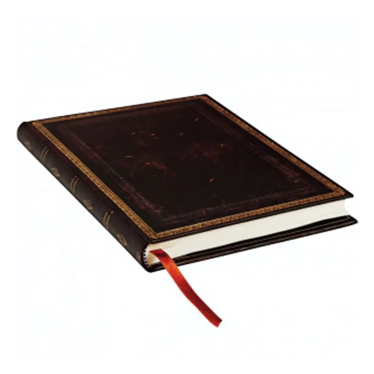 Caderno Paperblanks Black Moroccan Capa Dura Ultra 120g/m² 18x23cm 144 Páginas com Pauta - Pb6838-6