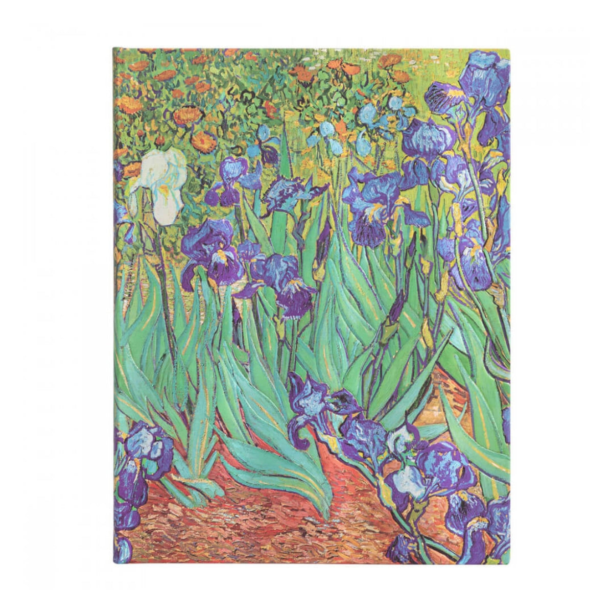 Caderno Paperblanks Van Gogh?s Irises Capa Dura Ultra 120g/m² 18x23cm 144 Páginas com Pauta - Pb8202-6