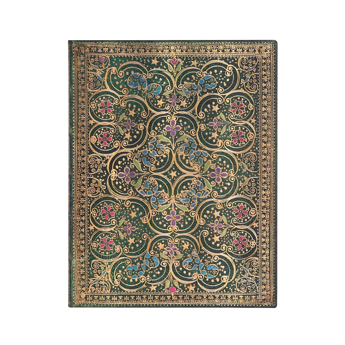 Caderno Paperblanks Pinnacle Capa Flexível Ultra 100g/m² 18x23cm 176 Páginas com Pauta - Fb7259-1