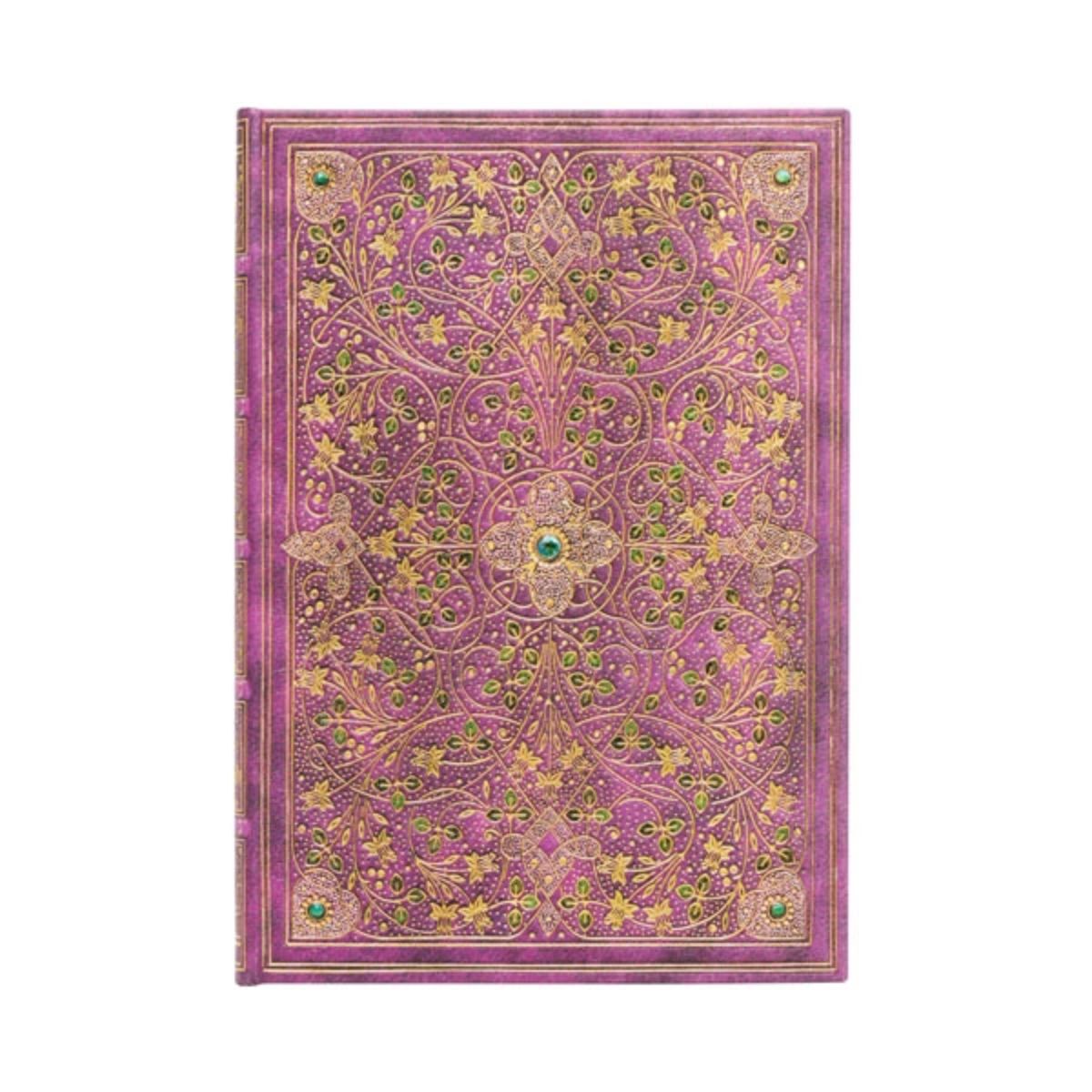 Caderno Paperblanks Jubileu de Diamante Capa Dura Midi 120g/m² 13x18cm 144 Páginas com Pauta - Pb9368-8