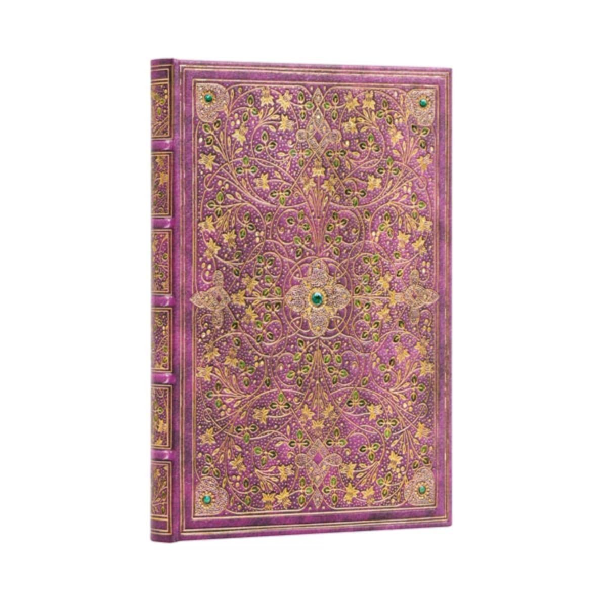 Caderno Paperblanks Jubileu de Diamante Capa Dura Midi 120g/m² 13x18cm 144 Páginas com Pauta - Pb9368-8
